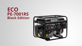 Gasoline generator ECO PE-7001RS ("Black Edition")