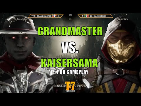 KAISERSAMA VS GRANDMASTER - KUNG LAO VS SCORPION - FT5  - 【Mortal Kombat 11 Aftermath】