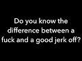 The Difference Between A Fuck And A Good Jerk Off Subscribe