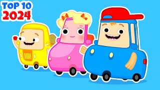 Top 10 da Família Wheelzy! Desenhos animados de carros em português