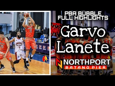 Garvo Lanete PBA Bubble Full Highlights