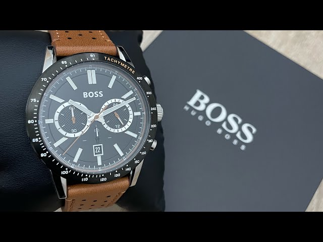 ساعة هوغو بوس بايونير كرونوجراف كوارتز رجالية - 15...