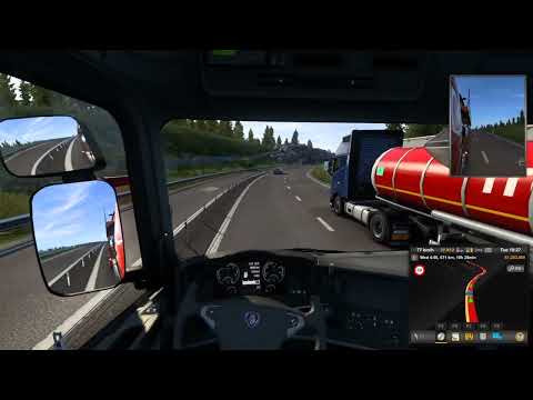 ETS2 Scania R730 Orebro - Bergen Cars