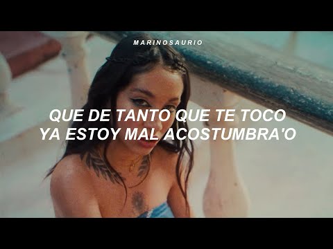 Mau y Ricky, Maria Becerra - Mal Acostumbrao (Letra)