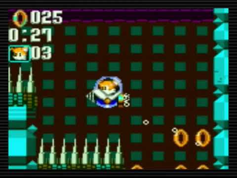Sonic Triple Trouble (GC) - Tidal Plant Act 2 Tails speedrun in 0:52