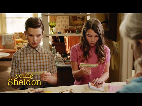 Sheldon and Missy Are in the Money | Young Sheldon