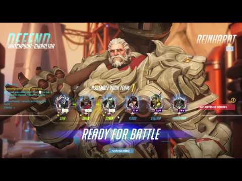 ster works on his reinhardt game