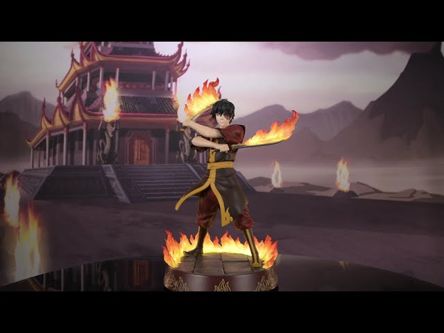 Vídeo relacionado con Avatar: The Last Airbender Zuko (Book One) - Figura a Escala de 11,4 cm con Efectos de Fuego y acción de Batalla