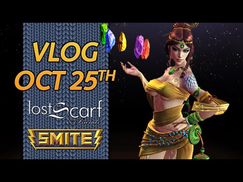ScarfVloged Oct 25th - Smite Frames Issue, MOBA Rage, & 3 Year Anniversary