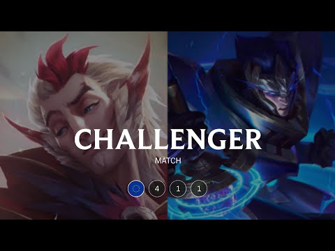 EUW Challenger match 411: Super Rakan vs Super Jarvan IV