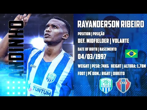 Rayanderson 'Andinho' Ribeiro &#9917; Defensive Mi...