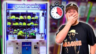 We Played a Claw Machine Nonstop For 17 Minutes!