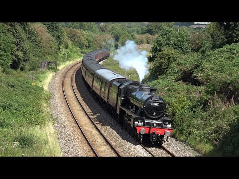 45690 'Leander' - The Essex Avon Express @ Shockerwick & Thingley - 23/08/23