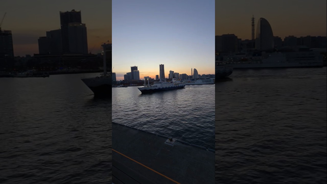 YOKOHAMA Harbour⚓️🇯🇵 #shorts