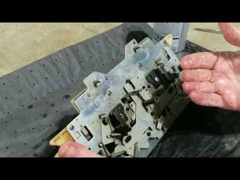 Hand cleaning the sk 150 Knitting Machine