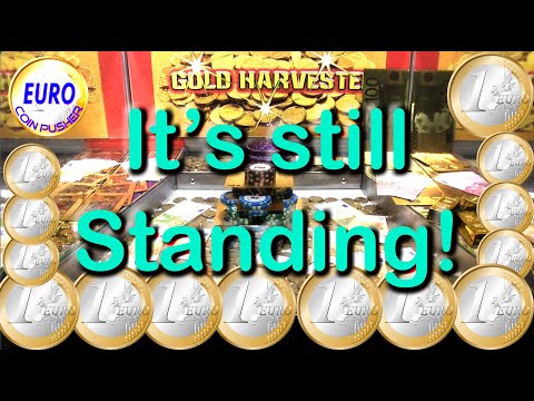 That structure is soooo stubborn!! - Euro Coin Pusher Episode 384