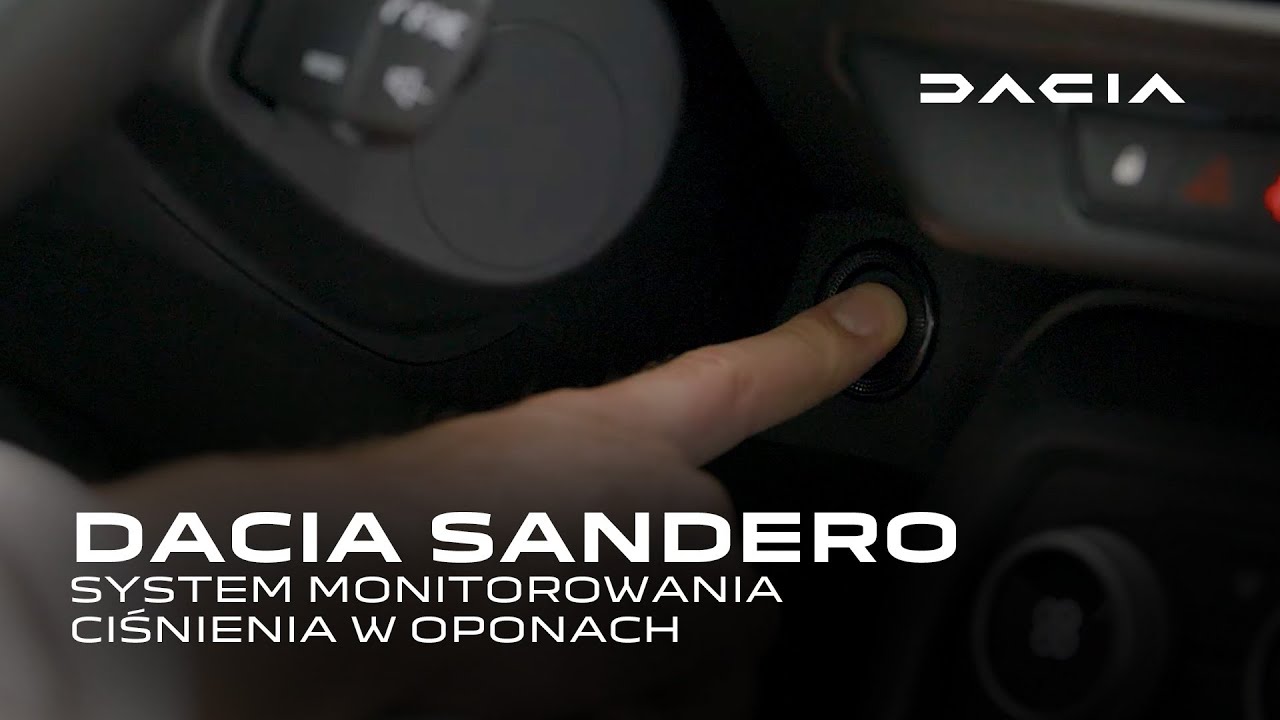 Sandero i Sandero Stepway - System monitorowania ciśnienia w oponach