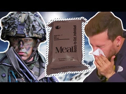NATO Özel Tim Askerlerinin Yemeklerini Tattık