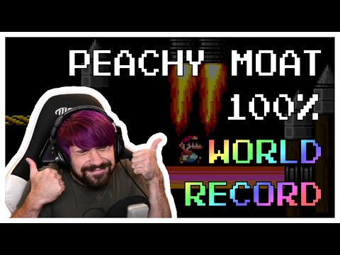 Peachy Moat 100% World Record (50:28)
