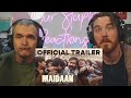 Maidaan Trailer | Ajay Devgn | Amit Sharma | Boney K | A.R. Rahman | REACTION!!