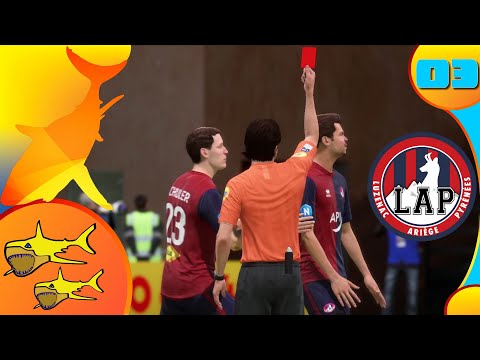 UN CARTON ROUGE SANS CONSÉQUENCE 🤝🔴🔵🗻🟥👨‍👦 ❕❗ #3 FC22 CARRIÈRE MANAGER NATIONAL 3 AVEC LUZENAC