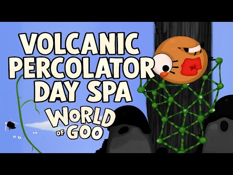 Volcanic Percolator Day Spa | World of Goo Remastered | Walkthrough, Gameplay, No Commentary