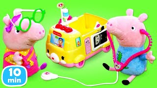 Spielzeug Videos für Kinder mit Peppa Wutz Kompilation | Plüpa Plüsch Paradies.