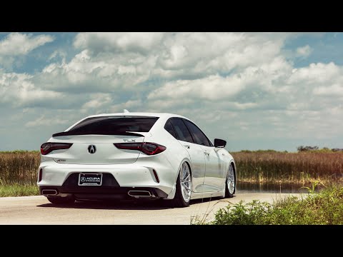 2021 Acura TLX Aspec - Vossen HF4T Wheels | Flyyairr | AirLift Management | Toyo Tires