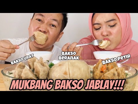 BAKSO ENAK DAN MURAH DI JAKARTA | BAKSO JABLAY JELAMBAR SUPER HOT DAN VIRAL! #MukbangBakso