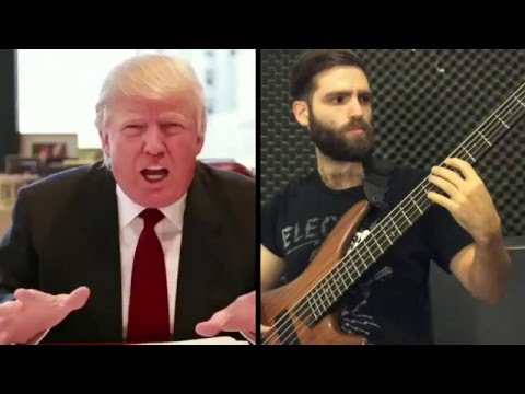 Metal version of Trump saying China by A Dying Ultimatum
