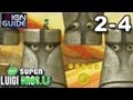 New Super Luigi U 3 Star Coin Walkthrough - Layer-Cake Desert-4: The Walls Have Eyes
