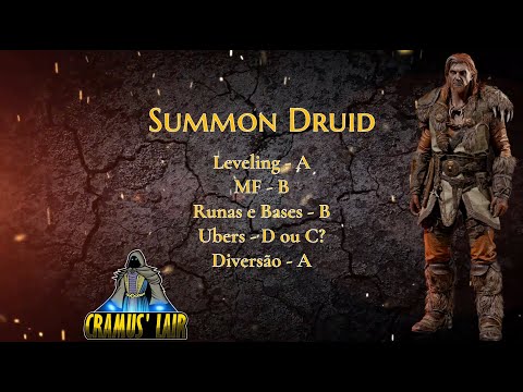 Diablo 2 Ressurrected: D2R - Druida- Ladder 2.4 - Build Endgame de Summon Druid!!!