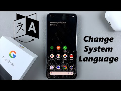 How To Change System Language On Google Pixel 8 / Pixel 8 Pro