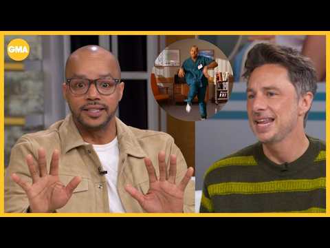 Donald Faison, Zach Braff share hilarious story behind ‘Poison’ dance on ‘Scrubs’
