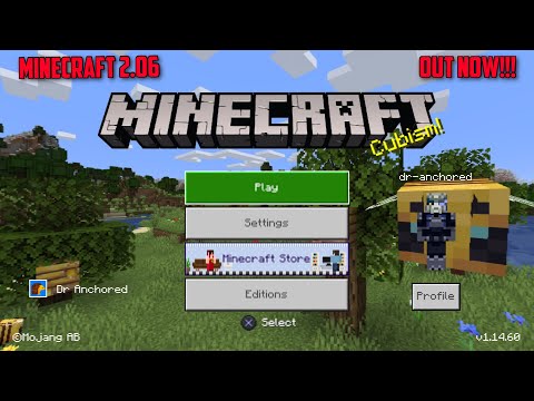 MINECRAFT PS4 2.06/1.14.60 UPDATE OUT NOW