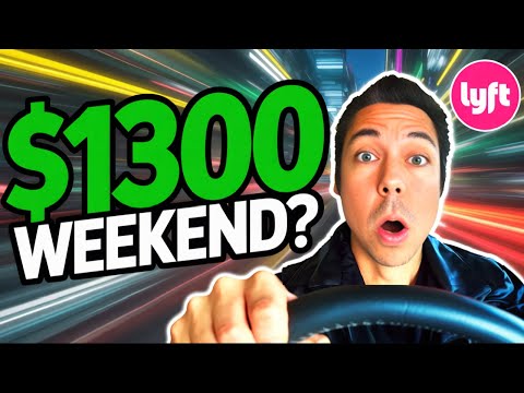 How I Made $1,300 Driving Lyft in Just 3 Days!