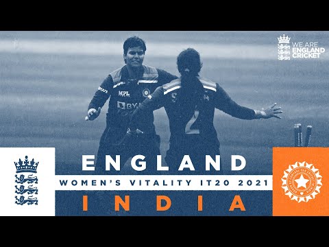 England v India - Highlights | India Level Series! | 2nd Women’s Vitality IT20 2021