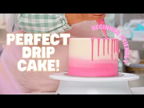 How to Make a Perfect Chocolate Drip Cake | Easy Beginner Cake Tutorial