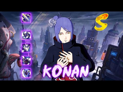 KONAN GAMEPLAY - NARUTO ONLINE MOBILE - YouTube