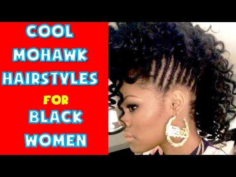 40 COOL Mohawk Hairstyle Ideas for Black Women