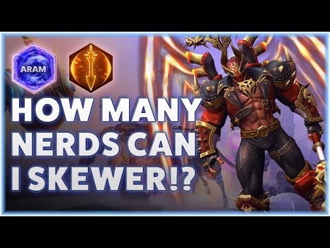 Imperius Angelic Armaments - HOW MANY NERDS CAN I SKEWER!? - ARAM