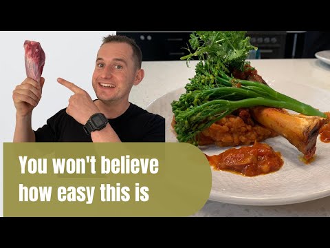 Slow cooked lamb shank | Quick and easy dinner recipe