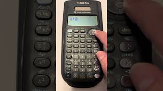 Fractions in the TI-36X Pro Calculator