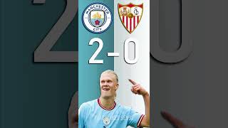 Man City vs Sevilla  UEFA Super Cup Score Predictor   hit pause or screenshot