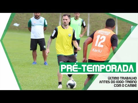 MFC TV - Último trabalho antes do jogo-treino com o Cambé