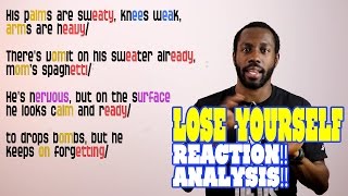 Eminem Lose Yourself REACTION!! ANALYSIS