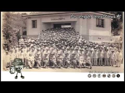 Foto Antiga de General Câmara RS. Hino do Rio Grande do Sul. VN Fretes e Mudanças 🚛