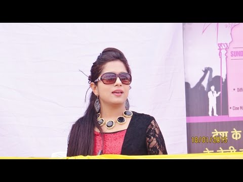 Khushboo Kapoor Anchoring Video at an Award Ceremony