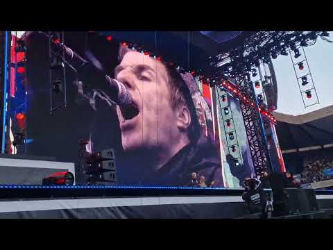 Oasis - Cigarettes & Alcohol - Murrayfield, Edinburgh, nights 2, 09/08/2025