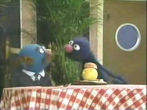 Classic Sesame Street - Grover uses his "waiter's memory"